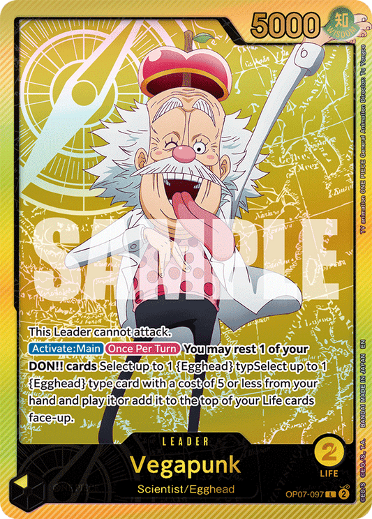 Dr. Vegapunk (OP07-097) EB02 Leader Alt Art (AA)