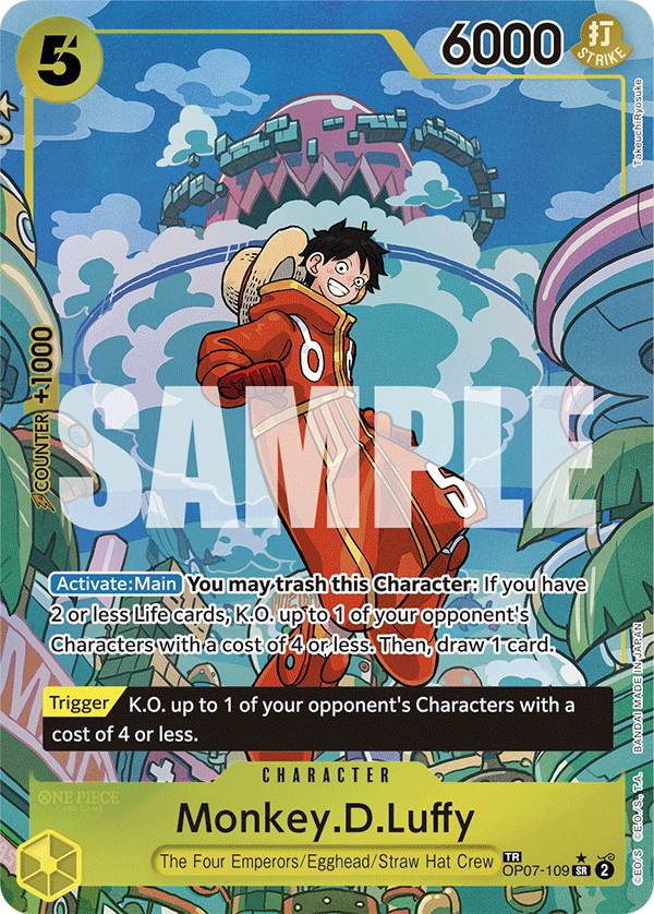 Monkey D. Luffy (OP07-109)