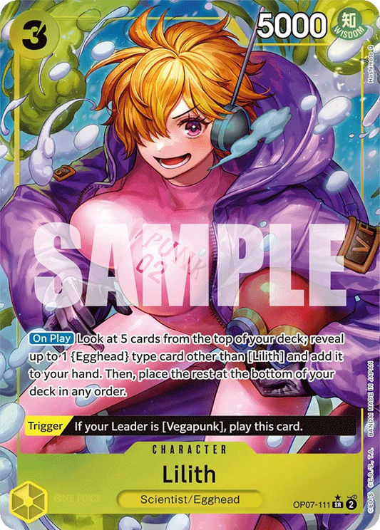 Lilith (OP07-111) OP07 Alternate Art (AA)