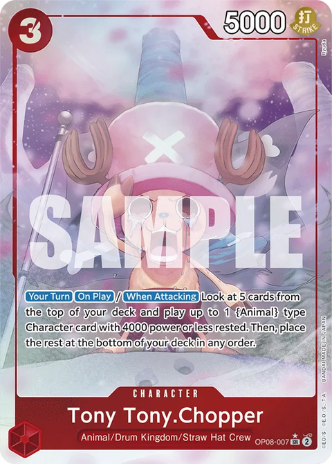 Tony Tony.Chopper (OP08-007) OP08 Alternate Art (AA)