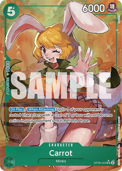 Carrot (OP08-023) OP08 Alternate Art (AA)