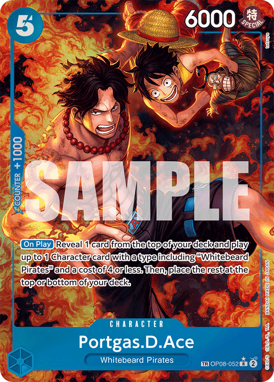 Portgas D. Ace (OP08-052) OP10 Treasure Rare