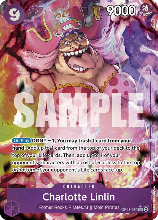 Charlotte Linlin (OP08-069) OP08 Alternate Art (AA)