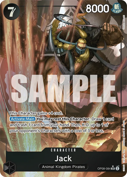 Jack (OP08-084) OP08 Alternate Art (AA)