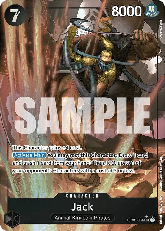 Jack (OP08-084) OP08 Alternate Art (AA)