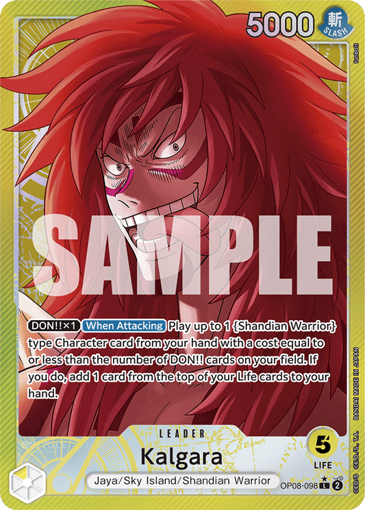 Kalgara (OP08-098) OP08 Leader Alt Art (AA)