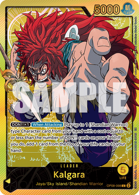 Kalgara (OP08-098) EB02 Leader Alt Art (AA)