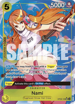 Nami (OP08-106) OP08 Alternate Art (AA)