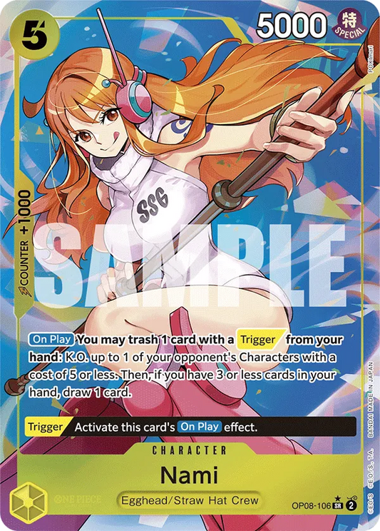 Nami (OP08-106) OP08 Alternate Art (AA)