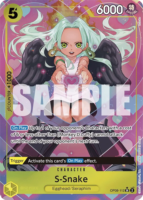 S-Snake (OP08-112) OP08 Alternate Art (AA)