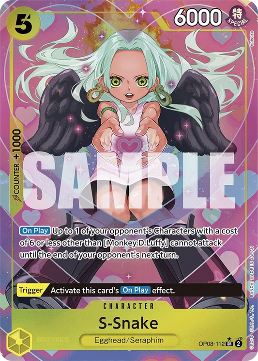 S-Snake (OP08-112) OP08 Alternate Art (AA)