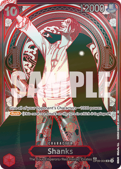 Shanks (OP09-004) OP13 Silver Special Rare (SP)