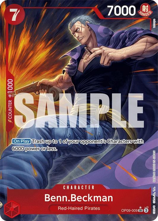 Benn.Beckman (OP09-009) OP09 Alternate Art (AA)