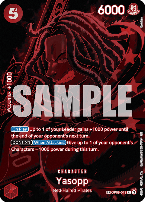 Yasopp (OP09-013) OP12 Special Rare (SP)