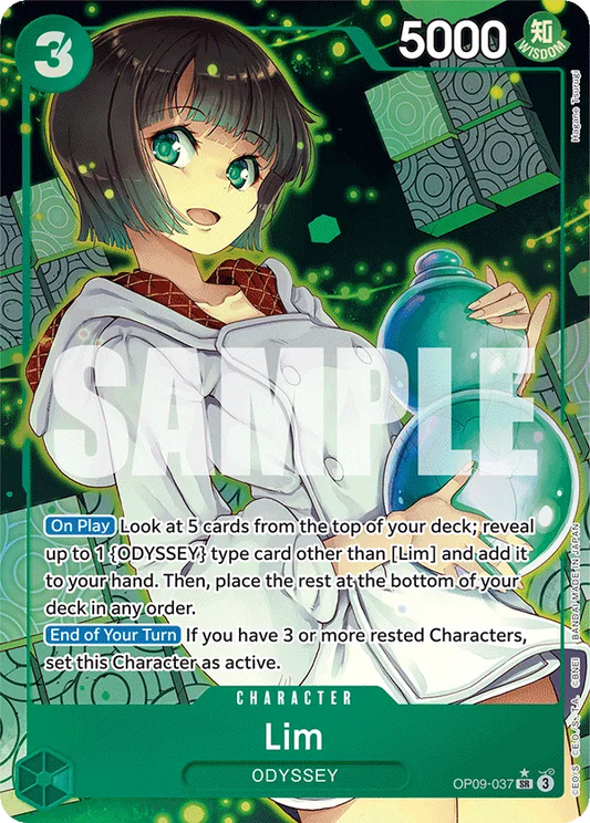 Lim (OP09-037) OP09 Alternate Art (AA)