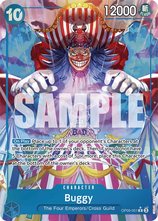 Buggy (OP09-051) OP09 Alternate Art (AA)