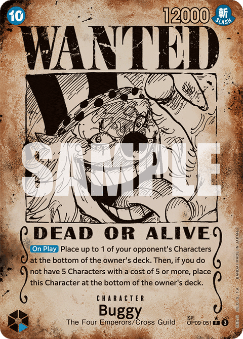 Buggy (OP09-051) OP09 Special Rare (SP)
