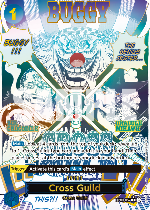 Cross Guild / Buggy (OP09-057) PRB02 Special Rare (SP)