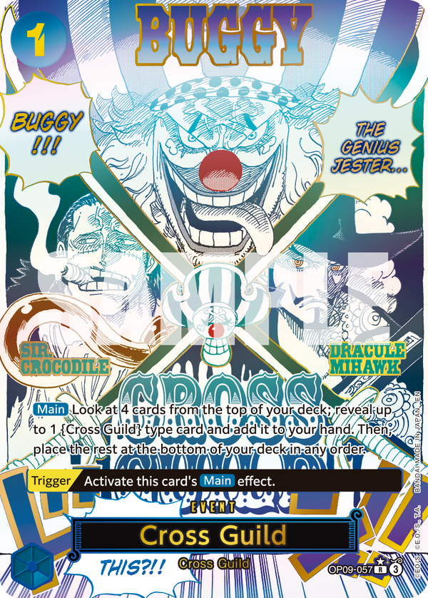 Cross Guild / Buggy (OP09-057) PRB02 Special Rare (SP)