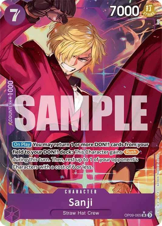 Sanji (OP09-065) OP09 Alternate Art (AA)
