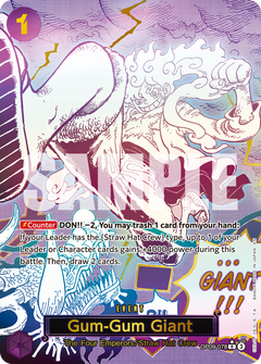 Gum-Gum Giant / Luffy (OP09-078) PRB02 Special Rare (SP)