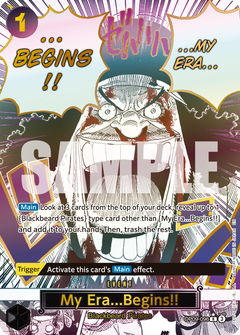 My Era… Begins!! / Blackbeard (OP09-096) PRB02 Special Rare (SP)