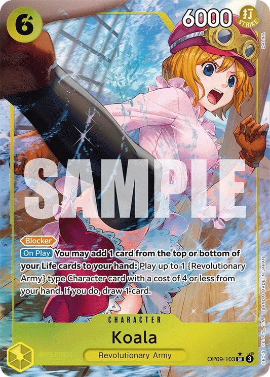 Koala (OP09-103) OP09 Alternate Art (AA)