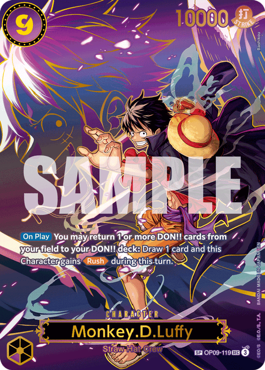 Monkey D. Luffy (OP09-119) OP13 Special Rare (SP)
