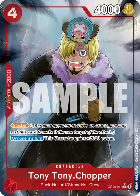 Tony Tony.Chopper (OP10-011) PRB02 Alternate Art (AA)