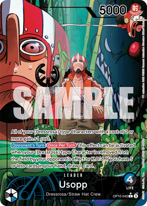 Usopp (OP10-042) OP10 Leader Alt Art (AA)