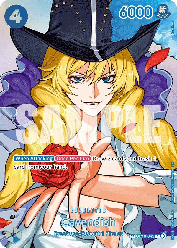 Cavendish (OP10-045) OP16 Special Rare (SP)