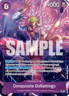 Donquixote Doflamingo (OP10-071) OP10 Alternate Art (AA)