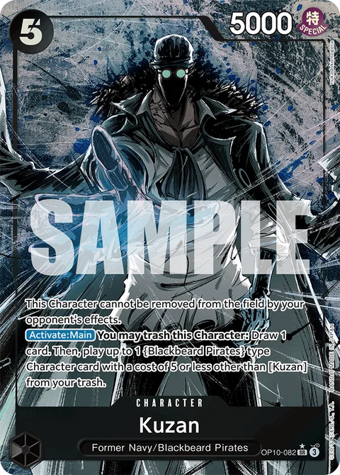 Kuzan (OP10-082) OP10 Alternate Art (AA)