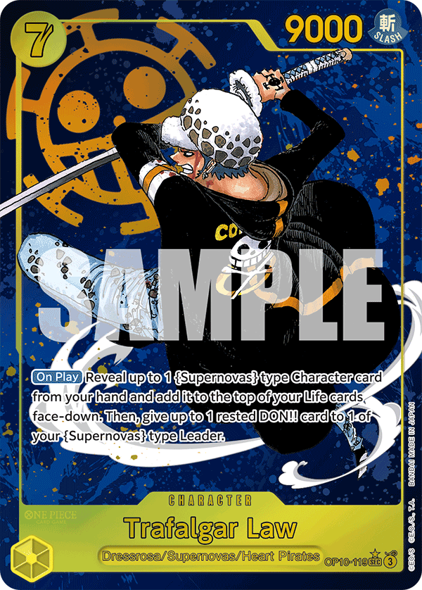 Trafalgar D. Law (OP10-119)