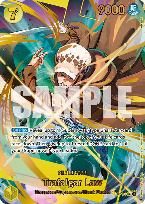 Trafalgar D. Law (OP10-119) PRB02 Special Rare (SP)