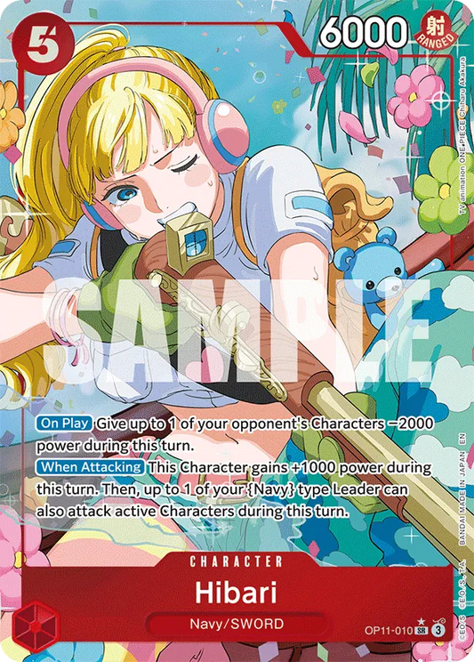 Hibari (OP11-010) OP11 Alternate Art (AA)