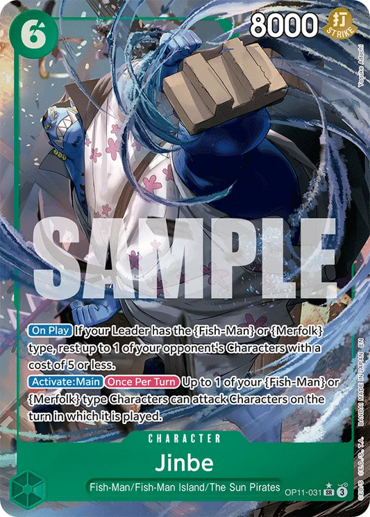 Jinbe (OP11-031) OP11 Alternate Art (AA)