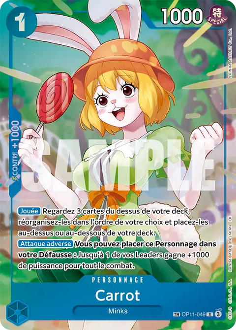 Carrot (OP11-049) French OP13 Treasure Rare