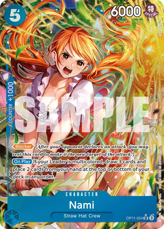 Nami (OP11-054) OP11 Alternate Art (AA)
