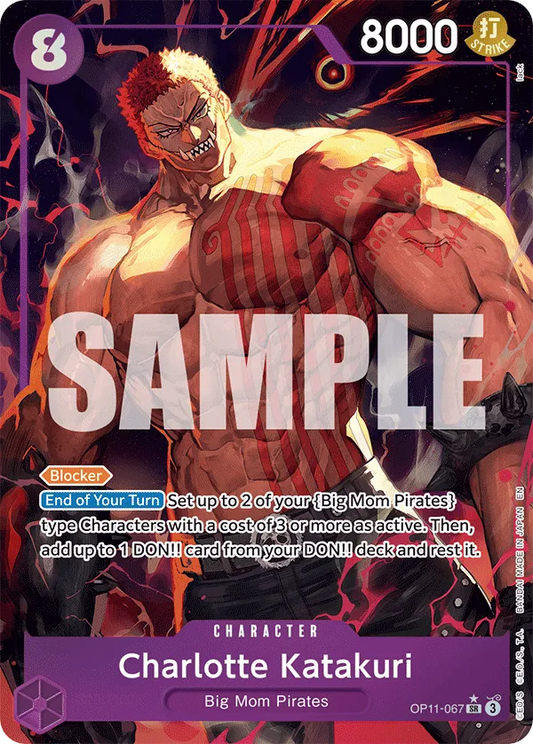 Charlotte Katakuri (OP11-067) OP11 Alternate Art (AA)