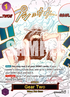Gear Two (OP11-080) OP11 Event Manga Rare