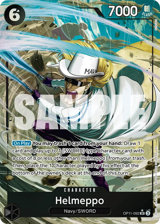 Helmeppo (OP11-092) OP11 Alternate Art (AA)