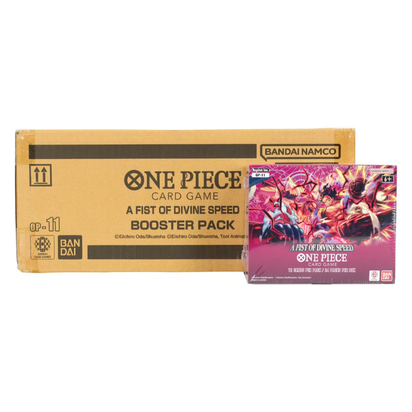 One Piece A Fist of Divine Speed (OP-11) Sealed Case [English]