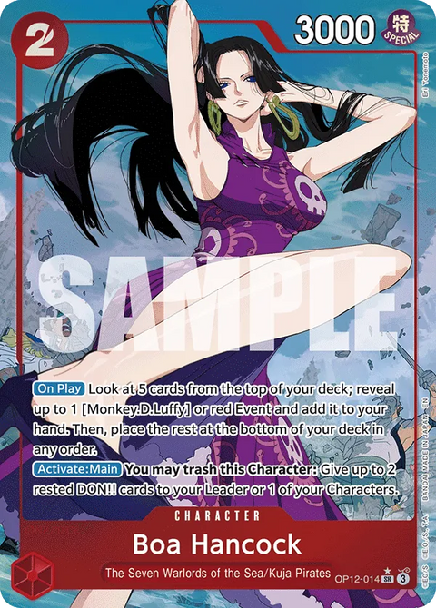 Boa Hancock (OP12-014) OP12 Alternate Art (AA)