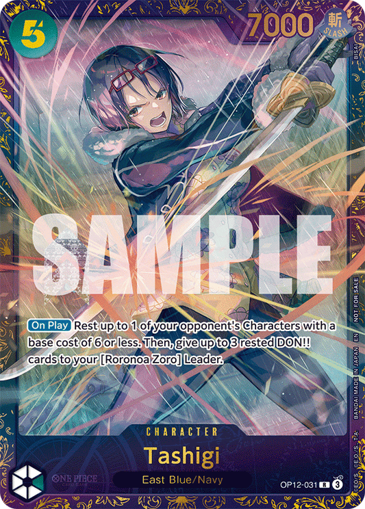 Tashigi (OP12-031) Treasure Cup November 2025 Top 16