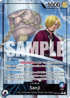 Sanji (OP12-041) OP12 Leader Alt Art (AA)