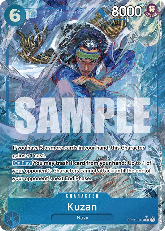 Kuzan (OP12-043) OP12 Alternate Art (AA)