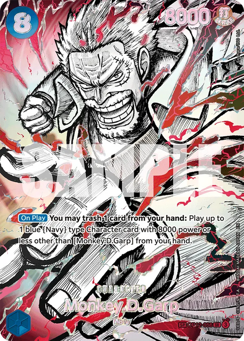Monkey.D.Garp (OP12-056) OP17 Special Rare (SP)
