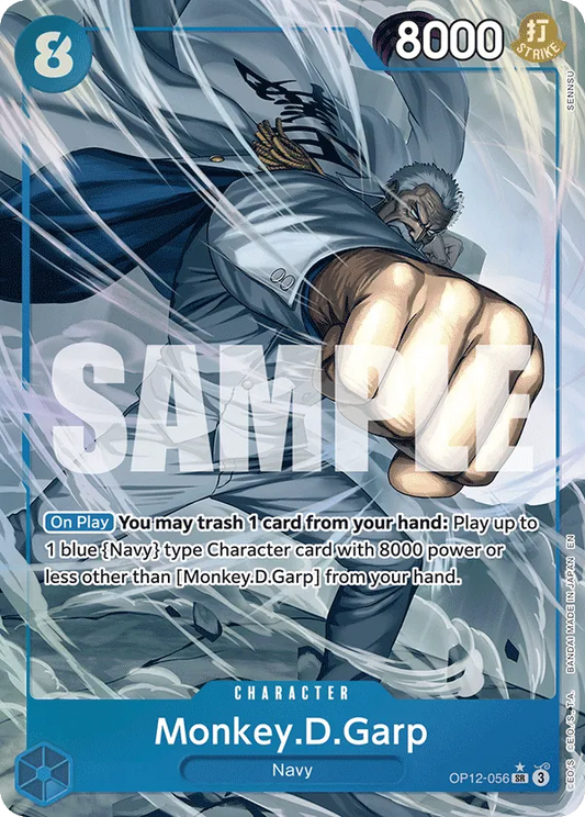 Monkey.D.Garp (OP12-056) OP12 Alternate Art (AA)