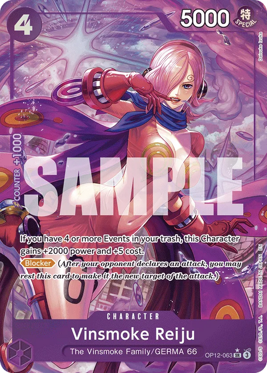 Vinsmoke Reiju (OP12-063) OP12 Alternate Art (AA)